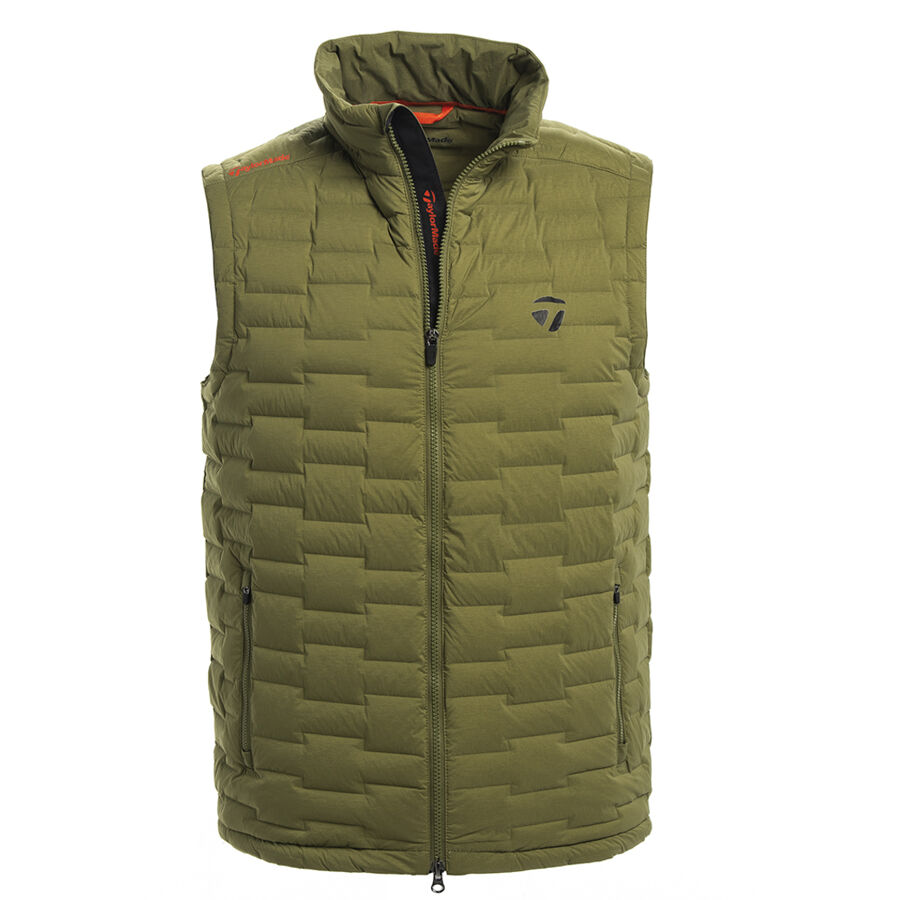 Eastside Golf Gilet - Hooded Puffer Vest - Black AW24
