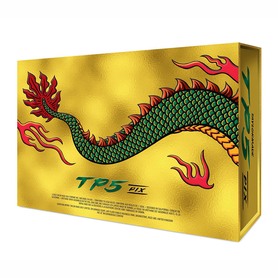 TaylorMade TP5x Pix Dragon Golf Balls - Carl's Golfland