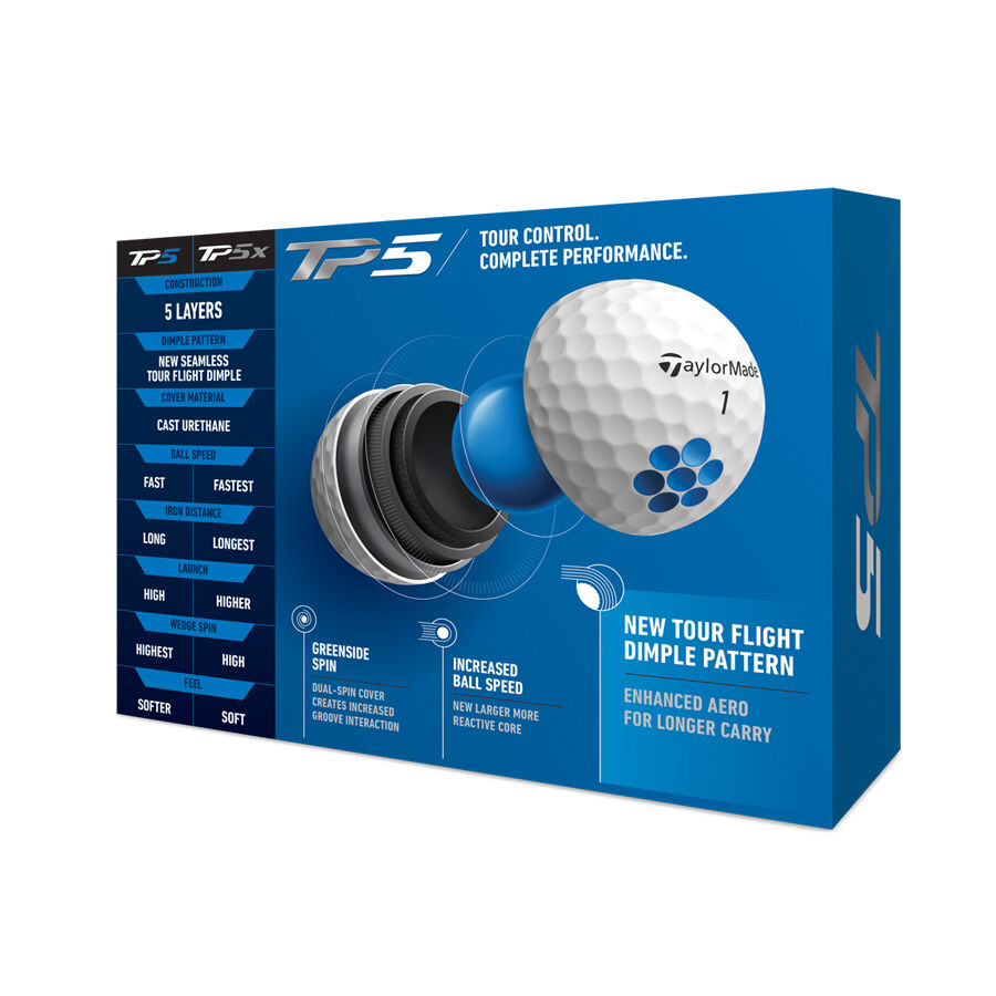 581 TaylorMade TOURRESPONSE,TP5,TP5X 28球 TP5 Golf Balls