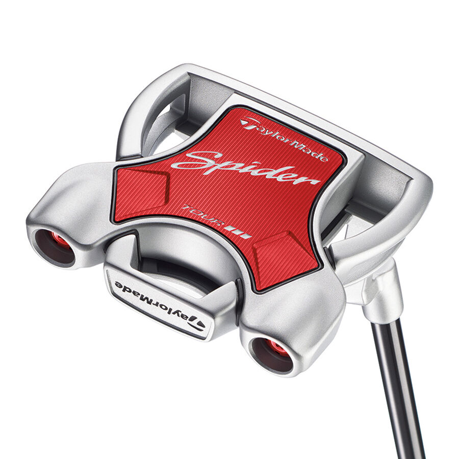 TaylorMade Spider TOUR パター レッド/シルバー Spider Tour Diamond Silver 