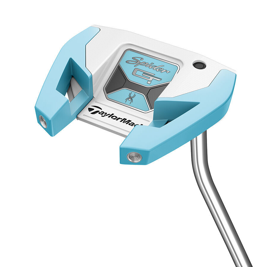 TaylorMade Spider GT パター ホワイト/ブルー Spider GT Light Blue Single Bend