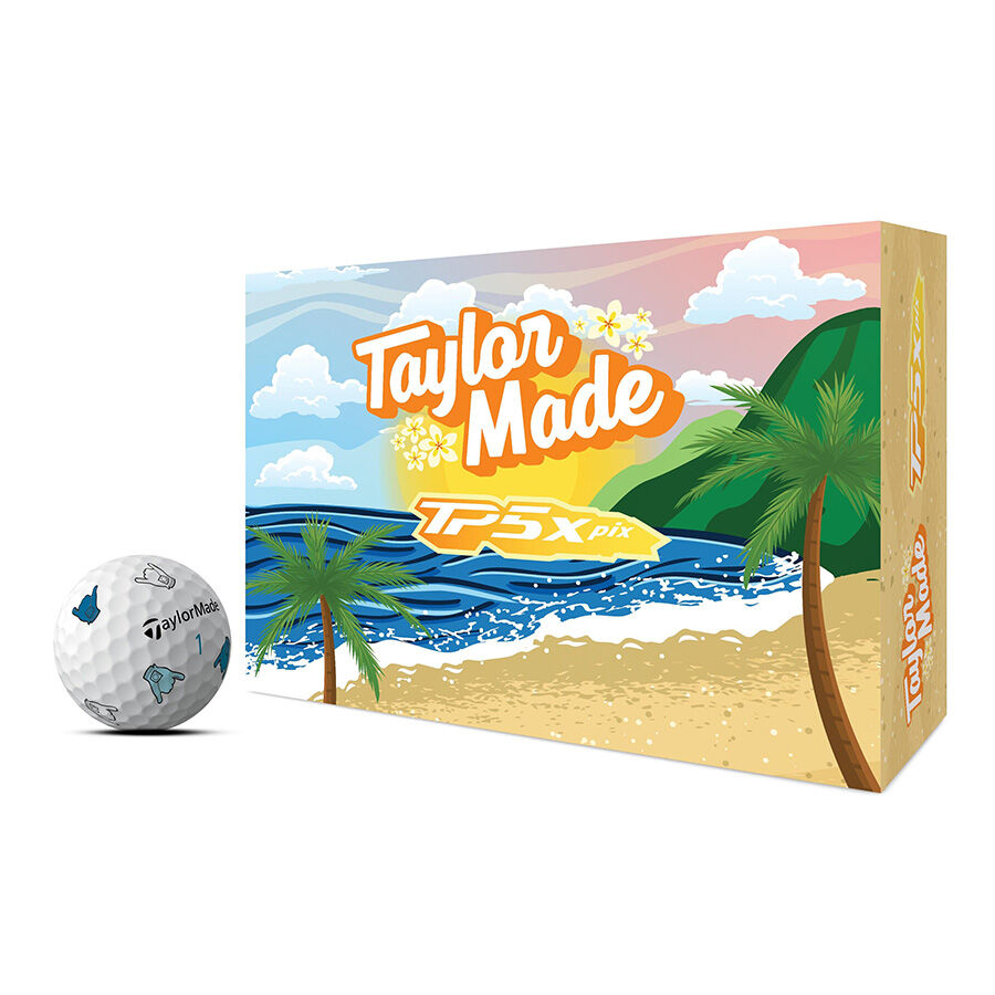 【限定】TAYLORMADE TP5PIX Taylormade TP5 pix Golf Balls - Summer Commemorative Limited