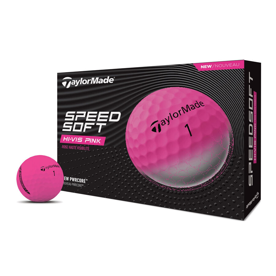 TaylorMade SPEED SOFT INK ピンク4ダース Shop 2024 Speedsoft Golf Balls | TaylorMade Golf