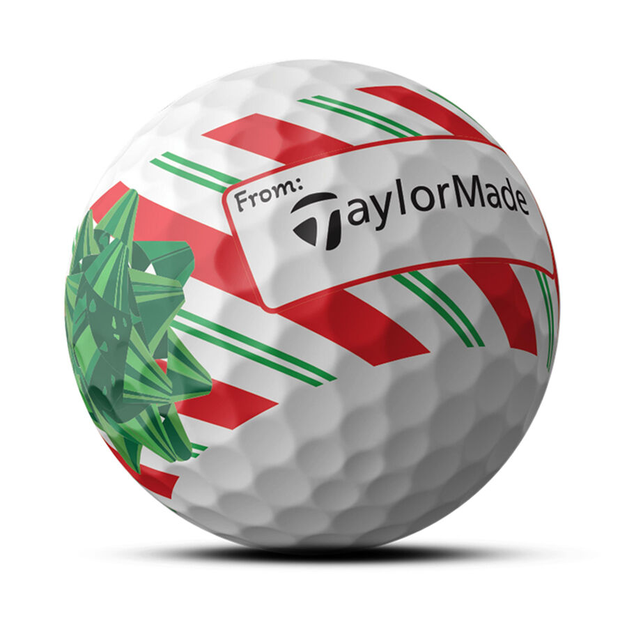 TP5 Stripe Holiday Golf Balls