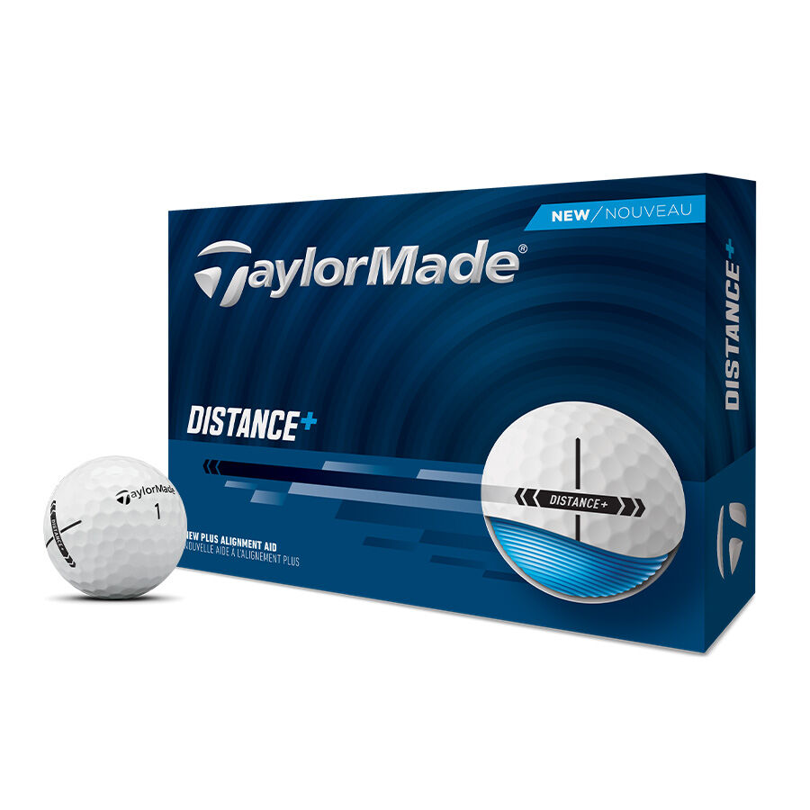 新品 TaylorMade DISTANCE+ SOFT ゴルフボール 60個 Distance+ Golf Balls