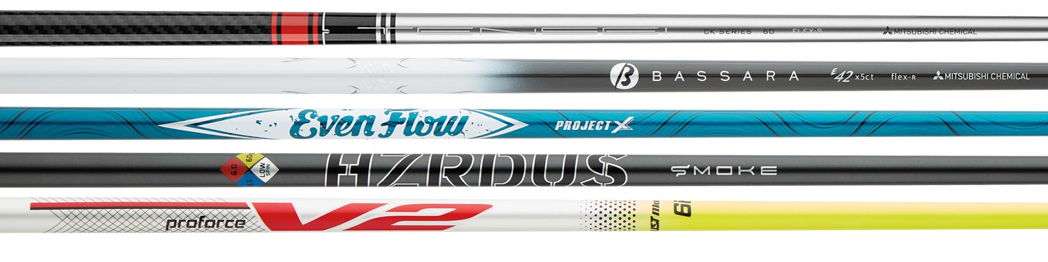 PREMIUM NO-UPCHARGE SHAFTS