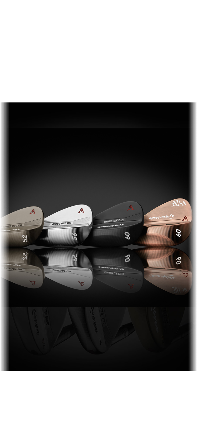 TaylorMade - appoggio TaylorMade Hi-Toe 3 Chrome Custom Wedge | Fairway Jockey