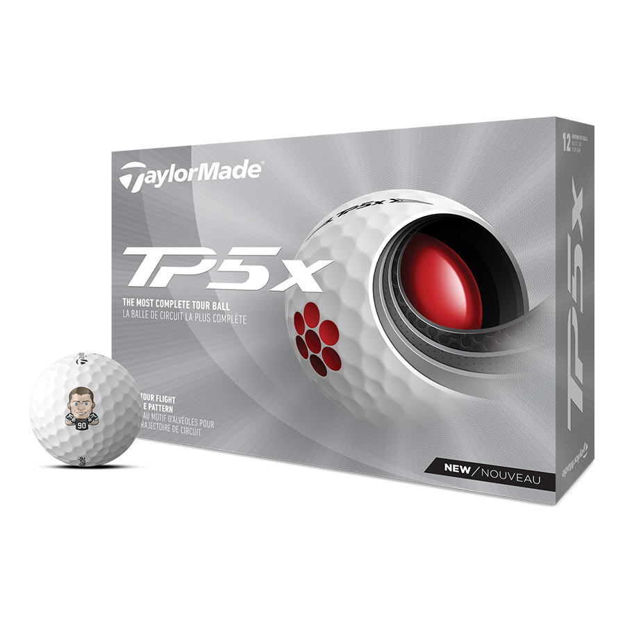 TJ Watt TP5x Golf Balls
