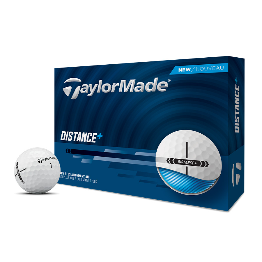 新品 TaylorMade DISTANCE+ SOFT ゴルフボール 60個 Distance+ Golf Balls