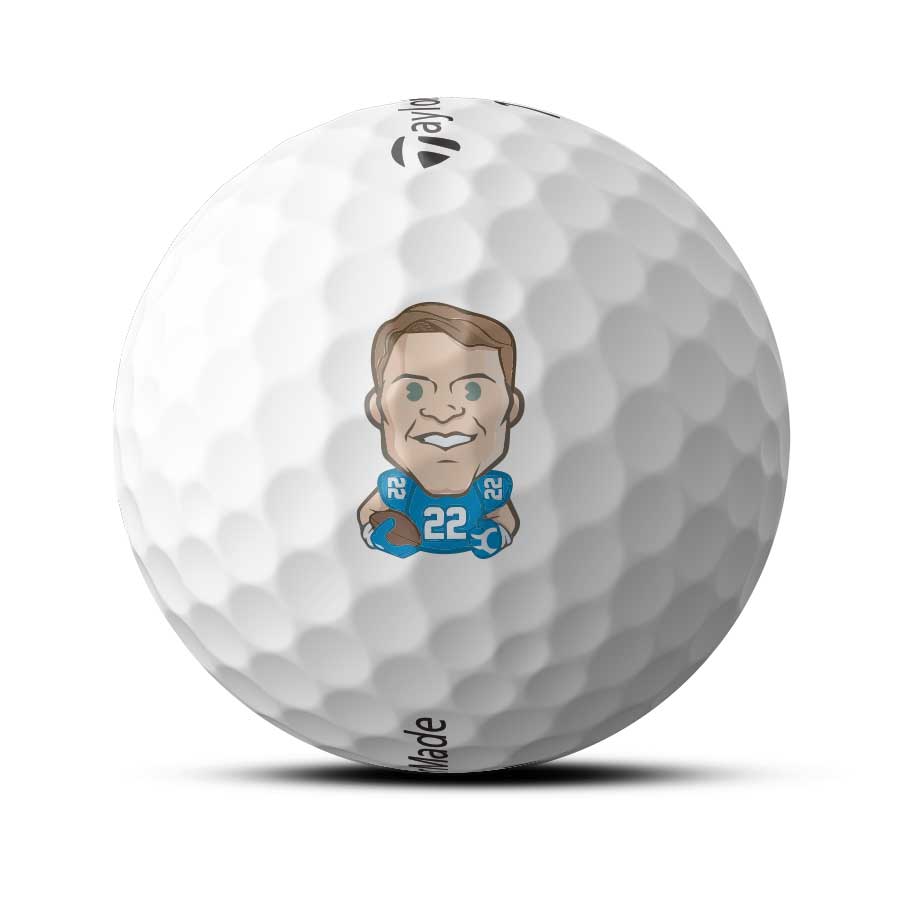 Christian McCaffrey TP5 Golf Balls