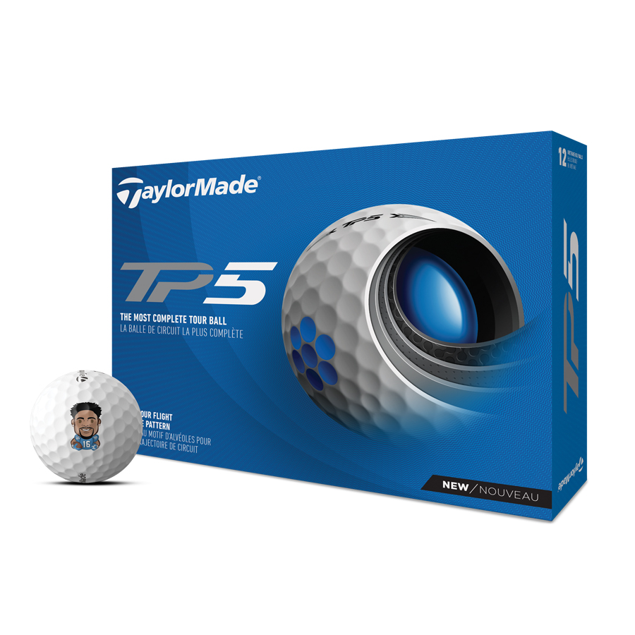 Treylon Burks TP5 Golf Balls