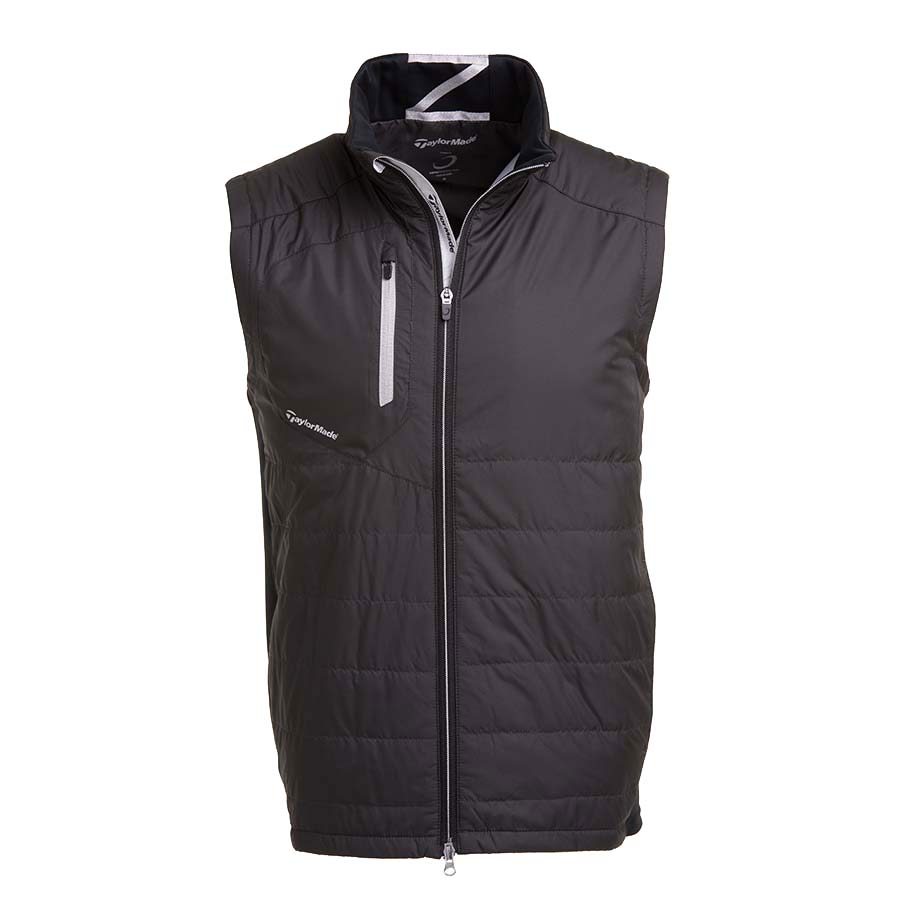 Eastside Golf Gilet - Hooded Puffer Vest - Black AW24